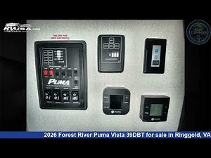 Unbelievable 2026 Forest River Puma Vista Destination Trailer RV For Sale in Ringgold, VA