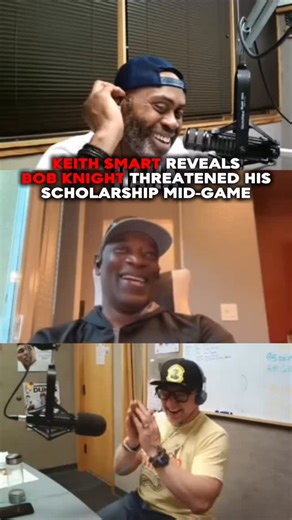 Kenny Thomas on Instagram: "Keith Smart Reveals Bob Knight Threatened His Scholarship Mid-Game! 🤯 #KeithSmart #CollegeBasketball #BobbyKnight"