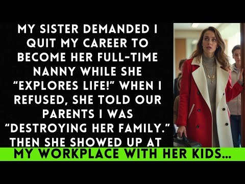 My Sister Wants Me To Quit My Job To Raise Her Kids While She "Finds Herself...