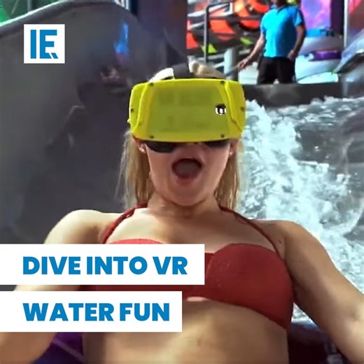 The Water Slide That Uses Virtual Reality