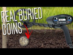 Testing a $100 Metal Detector on Real Buried Treasure Bounty Hunter Tracker IV
