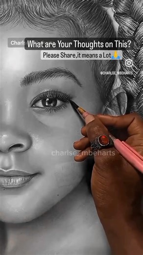 Hit Share😊 Help me Blow this Video up!! Help me get this post seen by a larger audience It really helps with the growth of the page a lot if more eyes can see what I’m creating.. I would appreciate if you can help me Share this one, kindly leave me a comment if possible Tag your friends to check this out… Also I’m currently open for portraits commissions Kindly send me a direct message to place your orders ✈️🌍🎁 #naturalhairstyles#hairgoals#melaninpopping#mccluretwins #charcoaldrawing#charcoal
