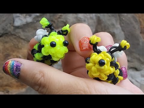 Tiny Loomigurumi Bee Tutorial (Rainbowloom)