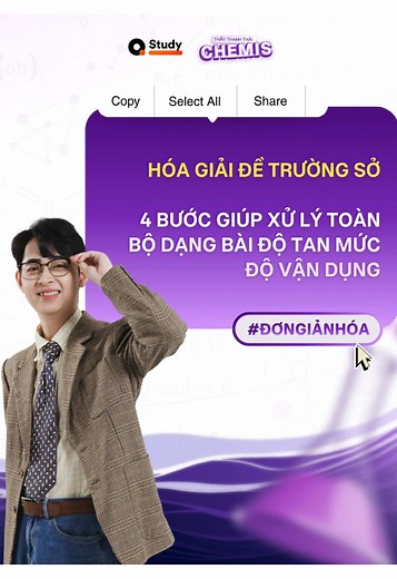 Hóa Giải Độ Tan: 4 Bước Xử Lý Bài Toán Vận Dụng