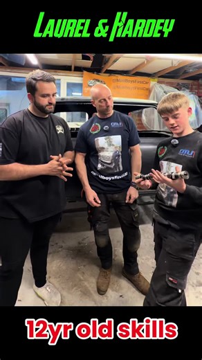 12yr old Miniboy shows how it’s done. #mechanic #classiccar #minirestoration #minilife #fatherandson @Max & Caity Build Cars @British Motor Heritage Limited @Britishminiclub @CMJ EMBROIDERY @UK Garage & Bodyshop Event @MINI @Classic Mini Cheltenham @Mini | Україна @miniownersclub @Bullmotif Mini