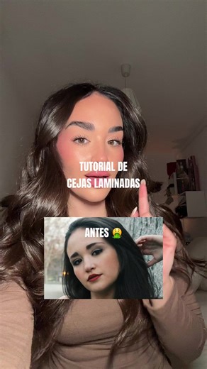 Tutorial de cejas laminadas fácil y efectivo