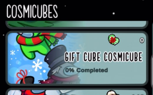 Among Us 全新Cosmicube—Gift Cube全可解锁物