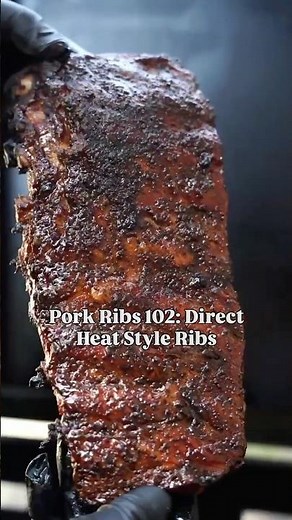 How to make direct heat ribs