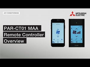 PAR-CT01 MAA Remote Controller Overview
