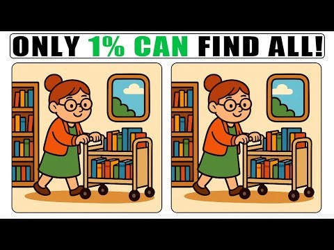 Only the Sharpest Eyes Will Pass This Test ! | Spot The Difference