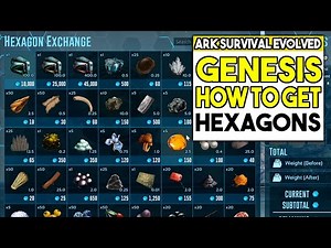 How To Get Hexagons In Ark Genesis