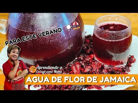 🌺 Agua de Flor de Jamaica – Refrescante, Natural y Fácil de Preparar | Receta Paso a Paso 💧