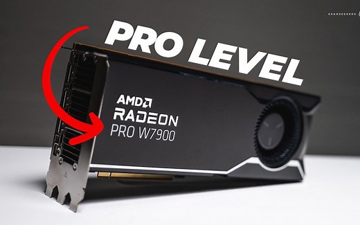 AMD Radeon Pro W7900: A FIRST LOOK at this MONSTER!