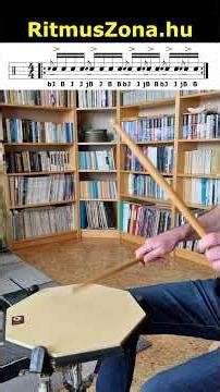 Lapozzunk gumit! 71. rész: gyakorlatok flam paradiddle és flam tap kézrendekkel