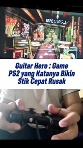 13K views · 1.1K reactions |  “Guitar Hero PS2 tapi cuma pakai stik?!” Dulu, nggak semua punya guitar controller. Tapi itu nggak bikin kita berhenti jadi rockstar! 落 Dengan trik tombol kotak-lingkaran-segitiga-X + arah buat “strum”, kita bisa main kayak pro!  Masih inget lagu pertama yang kamu kuasai di mode ini?  #NostalgiaGaming #GuitarHero #PS2 | Jejak Teknologi | Facebook
