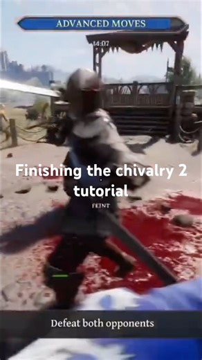 Finishing the chivalry 2 tutorial #jburkie07 #viral #fyp #chivalry2