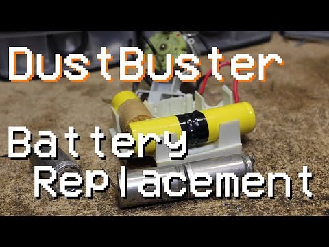 Black and Decker DustBuster Battery Replacement