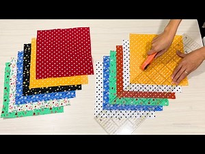 Just Only Colorful Squares, I Made Two Lovely Blankets For New Year - Easy & Stunning Quilt