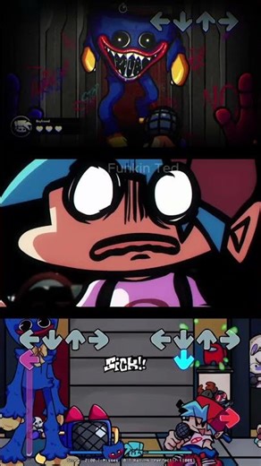 Huggy Jumpscare - Friday Night Funkin' Huggy Wuggy Mobile Mod #huggywuggy