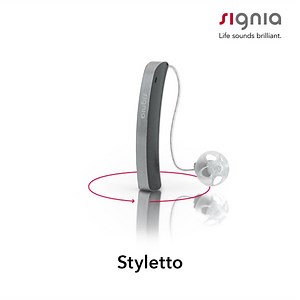 34K views · 821 reactions | Styletto from Signia is the world’s first hearing aid to combine premium hearing technology with the most stylish design. Styletto isn’t just a hearing aid. It’s hearwear for discerning individuals who know what they want and aren’t afraid to show it. | Signia Hearing | Facebook