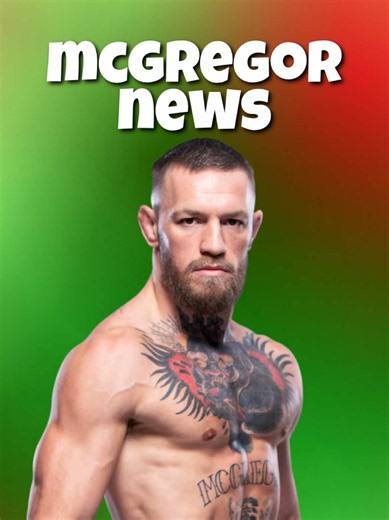 Conor McGregor on UFC Contract, Ilia Topuria, Fighting Gaethje & Crawford #ufc #mma #conormcgregor