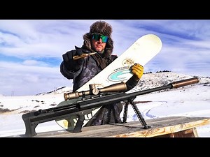 The Barrett 416 in SUB ZERO temperatures!!!