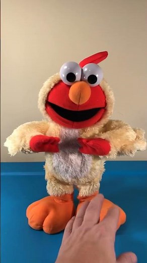 Sesame Street CHICKEN DANCE ELMO Plush Doll Fisher Price - Sings