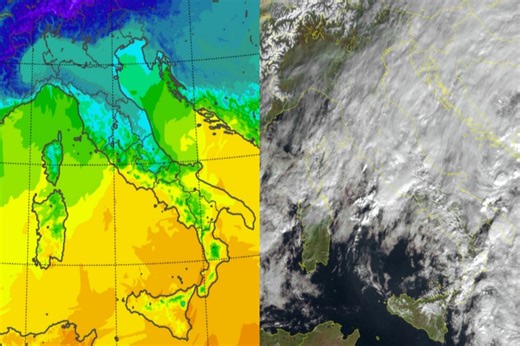 Meteo, le temperature massime di oggi:  2°C a Bolzano