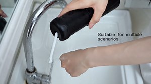 Yaej Peri Bottle for Postpartum Care-250mlPortable Bidet for Travel with 5 Sprayer Modes, 2000mAh Rechargeable Electric Bidet with 8 Replaceable Nozzles for Perineal Care & Post-Surgery Care (Black)