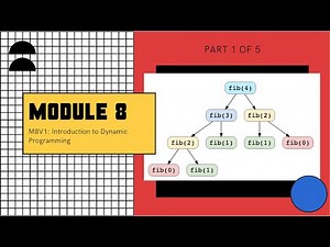 CS33M8V1: Introduction to Dynamic Programming