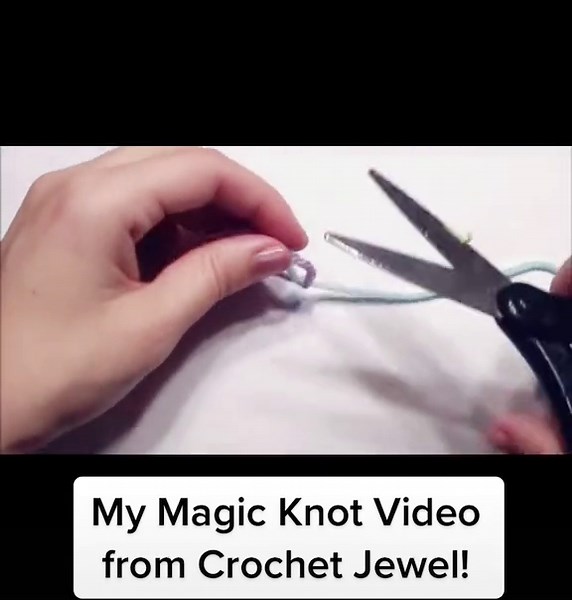 Magic Knot #magicknot #yarn #crochet #knit #crochetersoftiktok #crochettiktok #crochettutorial #crochetaddiction #fyp #viral