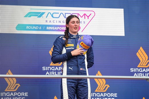Lia Block après sa première victoire à Singapour : « Je suis partie de zéro et maintenant, nous sommes au sommet »