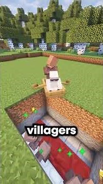 Minecraft Easiest Iron Farm Tutorial #minecraft #minecraftbuilding