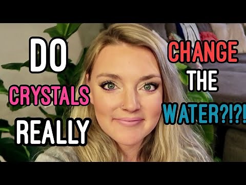 Crystal Vibration Water Test | DIY Experiment with Crystals | Crystal Energy | Rose Quartz Test