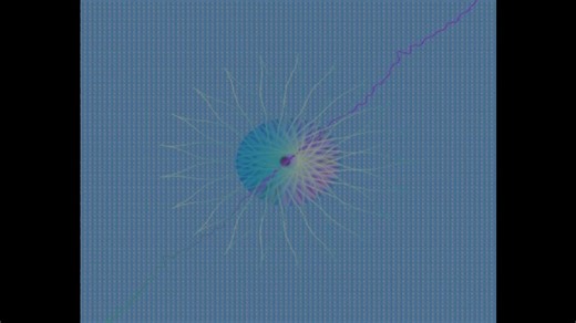 外婆的澎湖湾但是在Windows Media Player频谱波纹上播放