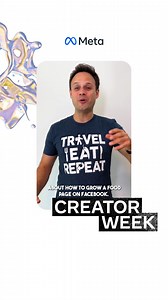 9.2K views · 1K reactions | The Food Ranger, Trevor James, is a creator dedicated to helping you find the best food when you travel. He's been traveling, eating and making videos since 2015. In this time he as been able to grow his following to over 17M on Facebook and 1M+ on Instagram. Here are his tips on how you can grow a successful page. #CreatorWeek | Facebook for Creators | Facebook