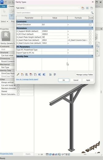 Revit Pipe support - Family creation, #revit #revitfamily #revit_mep #pipe #support