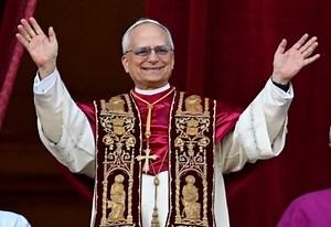 See the official document of Cardinal Prevost's acceptance to be Supreme Pontiff after election