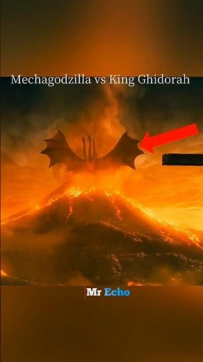 Mechagodzilla vs King Ghidorah#monsterverse #youtubeshorts
