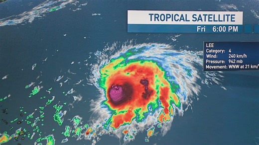 Paying attention to Hurricane Lee and its potential path