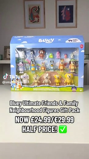 Bluey Ultimate Friends & Family Pack - Half Price Offer!