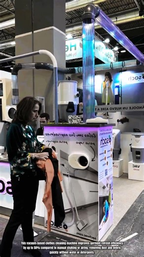 Best Innovation Vacuum Clothes Cleaning Machine: How to Refresh Garments Fast