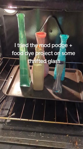 going to dip the bottoms in black paint! | mod podge on glass