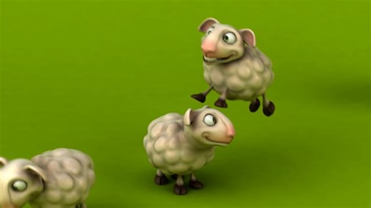 Sheep, Lamb, Herd. Free Stock Video