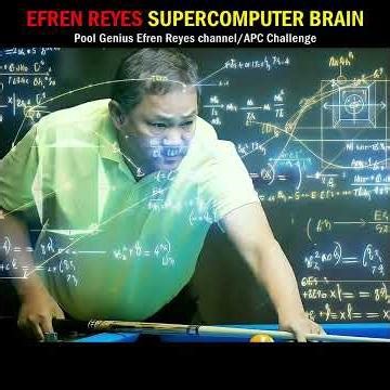Efren Reyes has a SUPERCOMPUTER BRAIN