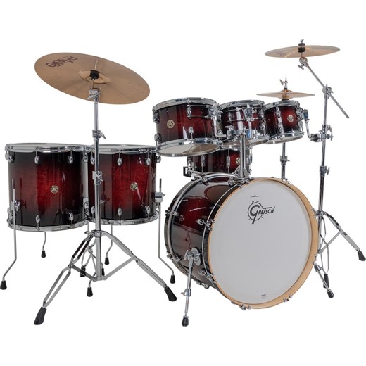 Gretsch Drums Catalina Maple 7-piece Shell Pack - Deep Cherry Burst