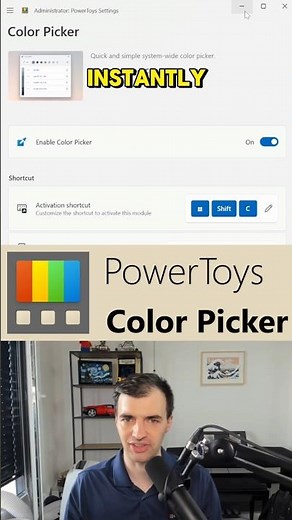 Pick Any Color on Your Screen 🎨 | #PowerToys Color Picker #productivity #tips #windows #colors
