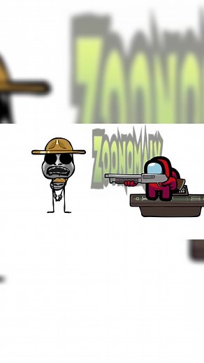 Mini Crewmate Kills ZOONOMALY Characters | Among Us vs ZOONOMALY