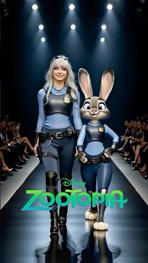 Real life Zootopia characters on the runway