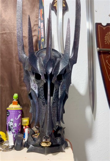Cleaning day for the Dark Lord! #Sauron #TheSilmarillion #TheHobbit #TheLordOfTheRings #LOTR